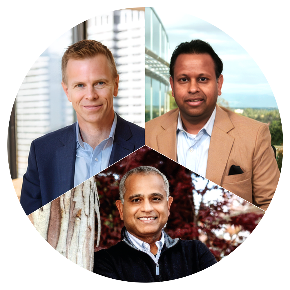 David Keane, Akash Agarwal, Abhi Ingle