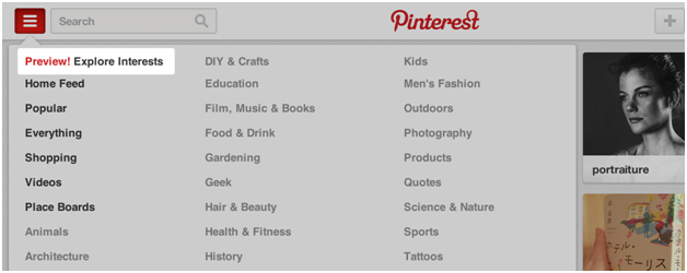 Pinterest Interest