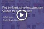 find the right marketing automation