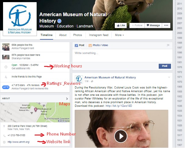 facebook search-american-museum